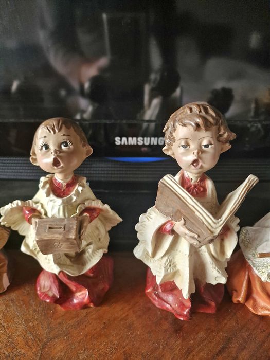 Conjunto de bonecos de decoração