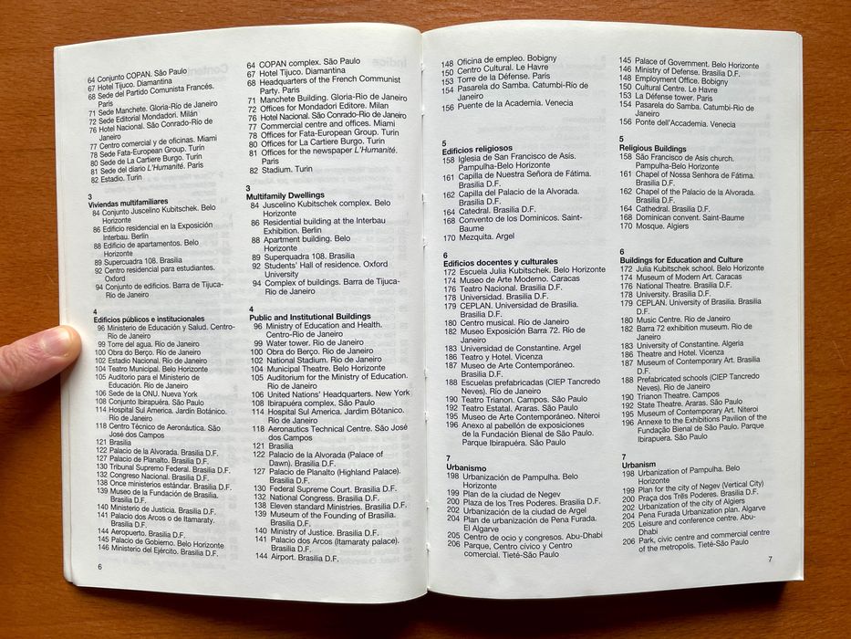 Oscar Niemeyer - Obras y proyectos. Works and Projects