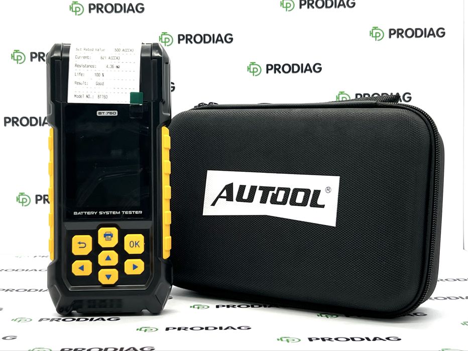 AUTOOL BT760 - тестер АКБ, генератора, стартера