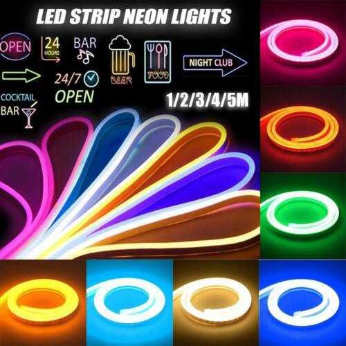 LED неон гнучкий RGB 220В ІР65 є великий вибір неону оптом і роздріб