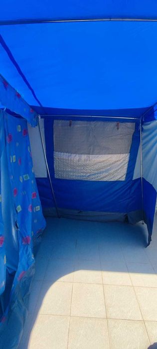 Tenda de campismo familiar para 6 pessoas