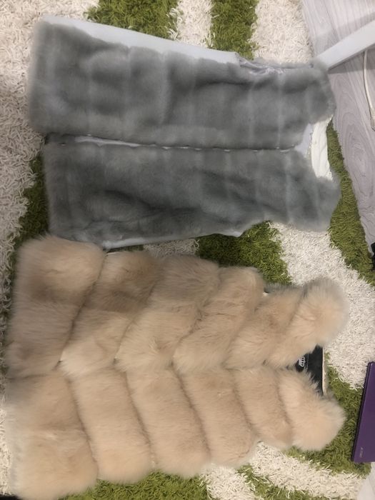 Продам безрукавки шубки