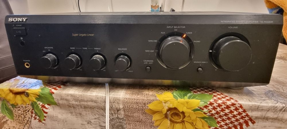 Wzmacniacz sony  ta fe330r            .
