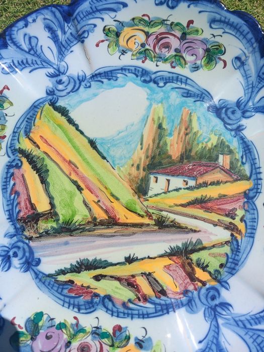 Prato antigo loiça de Alcobaça