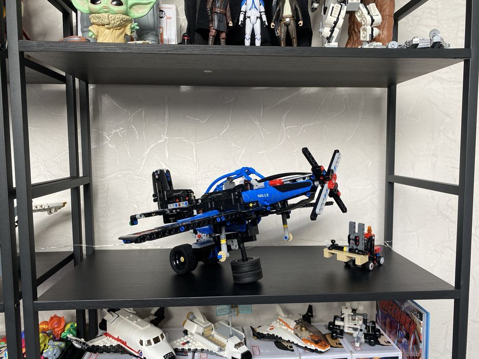 Lego Technic винищувач P-51D Mustang, лего літак, оригінал, кастом,