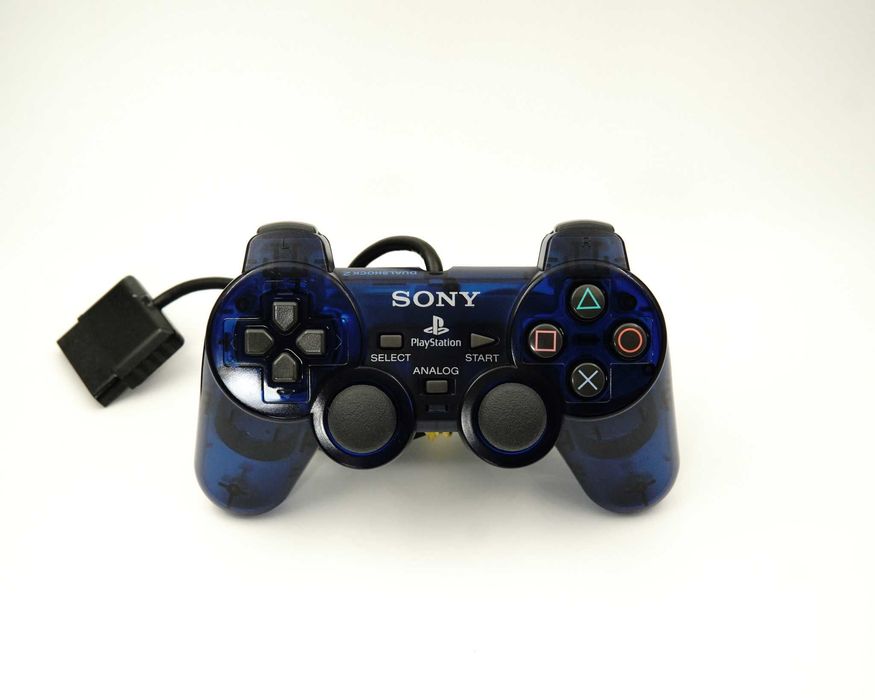 Оригинальный геймпад Sony DualShock 2 Midnight Blue (SCPH-10010 A) | Идеал