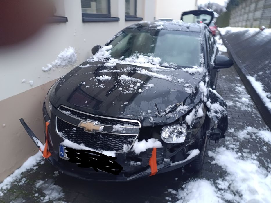 Chevrolet Cruze po kolizji