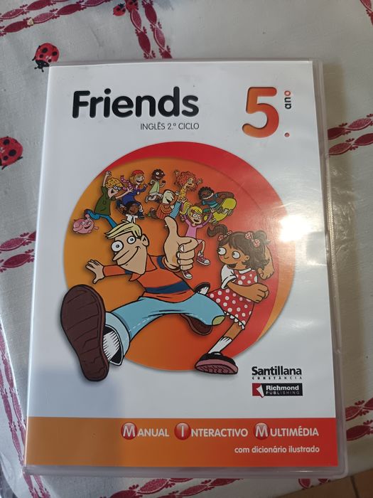 CD-ROM  DVD Manual Interactivo Multimédia Friends 5