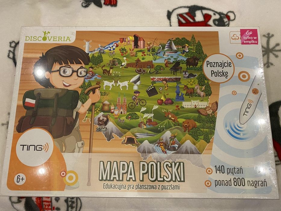 Sprzedam grę nowa interaktywna Mapa Polski Polecam