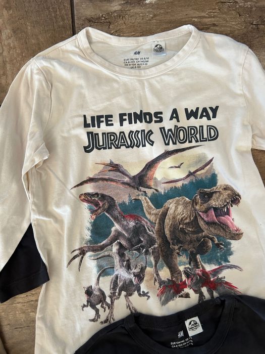 Bluzki na długi rękaw rozmiar 134 sztuk 4