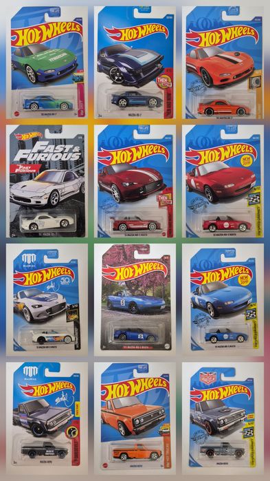 Продам   hot wheels хот вілз ніссан nissan mazda мазда