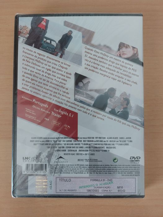 DVD Novo e Selado - Formula 51