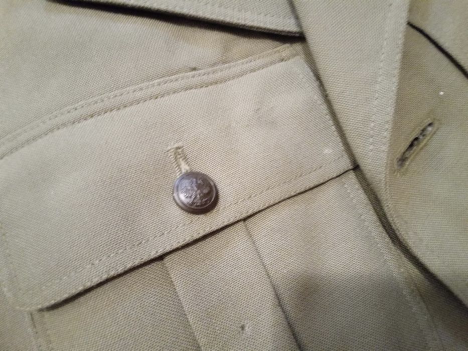 Mundur chorążego WP, raportówka, mapnik, beret
