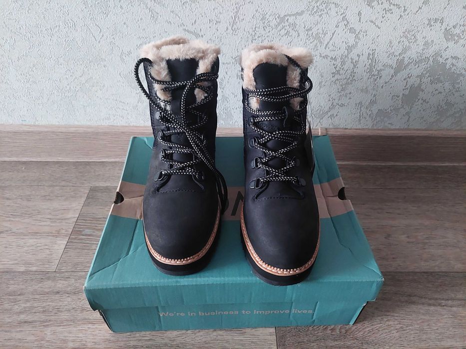 Шкіряні ботинки/хайтопи Toms