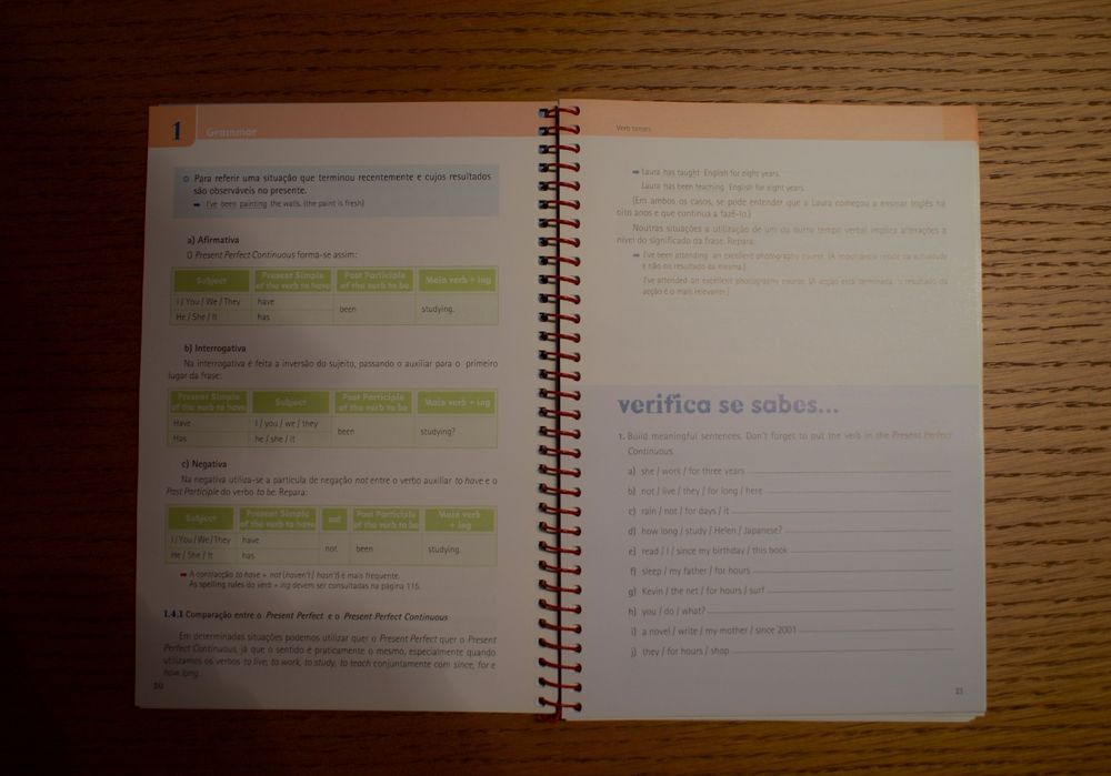 Livro para aprender inglês em português