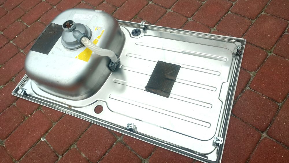 Zlew Jednokomorowy z ociekaczem 80cm