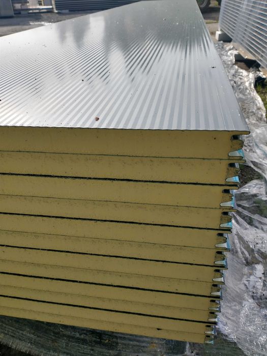 PONOWNIE DOSTĘPNA! Płyta warstwowa PIR 40mm ścienna, nowa RAL 7016