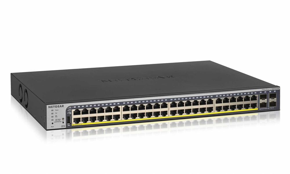 Switch NETGEAR GS752TPv2 48xGB POE+ 4xSFP