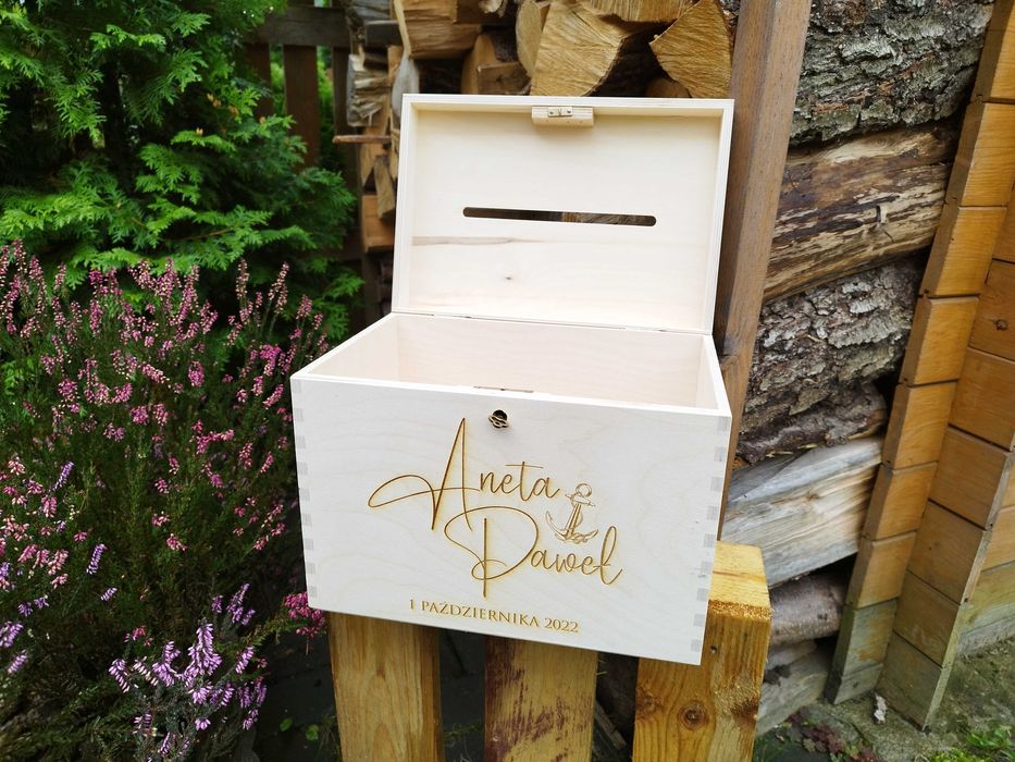 Skrzynka na koperty*ślubna