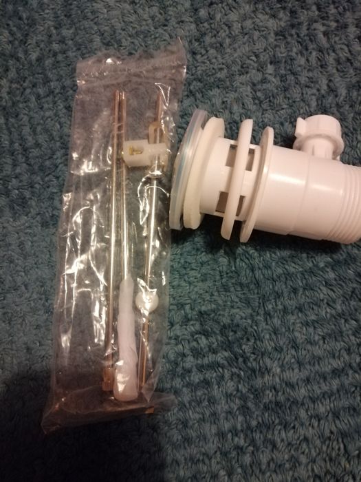 Korek do umywalki lub zlewu.