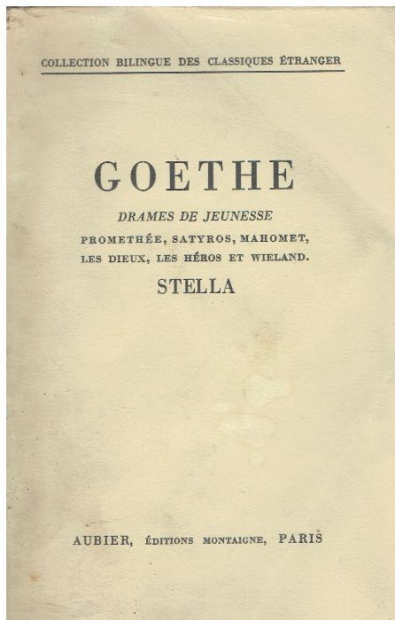 7776 - Livros de e sobre Goethe 1