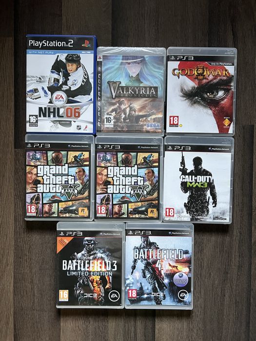 Zestaw gier lub na sztuki