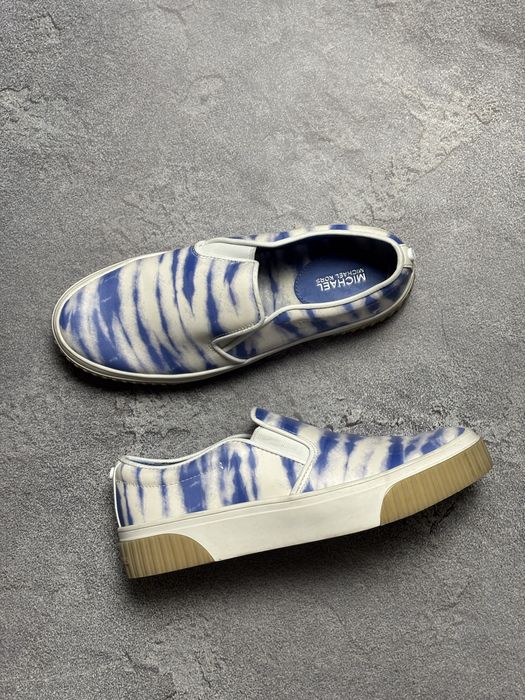 Michael Kors Poppy Slip-On Blue Tie-Dye сліпони кеди 38.5 розмір