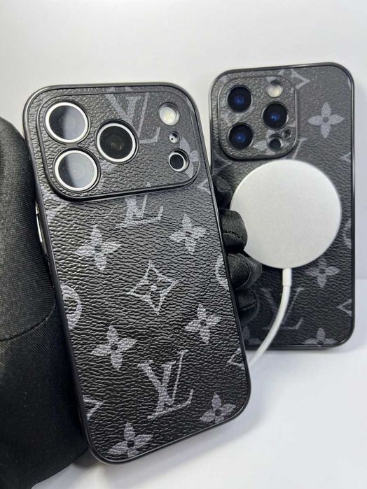 Чохол L&V для iPhone з MagSafe та мікрофіброю (ЛВ)