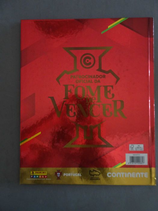Caderneta de cromos Fome de Vencer (faltam 5 cromos)