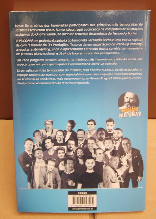 livro Humor/piadas Pi100Pé de Fernando Rocha