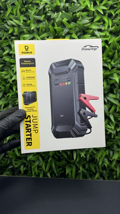 Автомобільний бустер Baseus PrimeTrip VJ1 12000mAh Оновлений 12 бустер