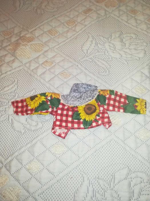 Casaco Girassol para Boneca
