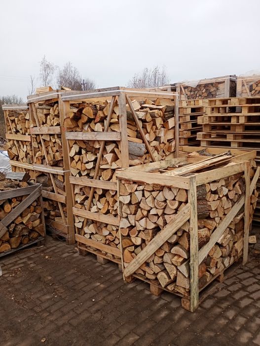 Dąb, Buk, Brzoza, Sosna, Jesion Drewno Kominkowe, Opałowe