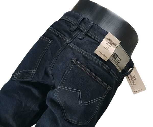 Nowe męskie jeansy Tom Tailor Aedan - Straight - granatowe oryg. rozmiar - W34/L32
