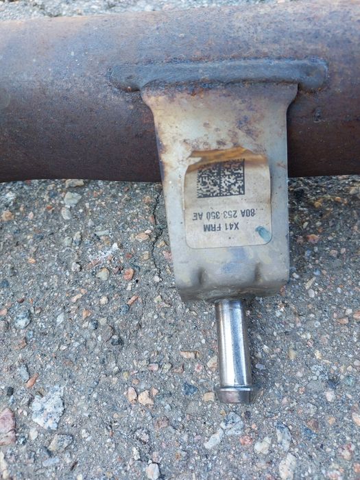 Приемная труба Audi Q5 80A 2.0 2018 Quattro Розборка Ауді ку5 80А 2018