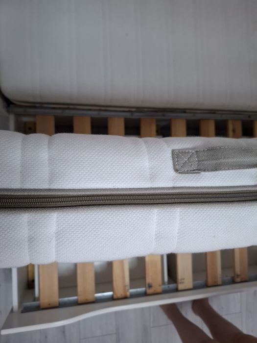 Łożko HEMNES IKEA rozkładane 160x200