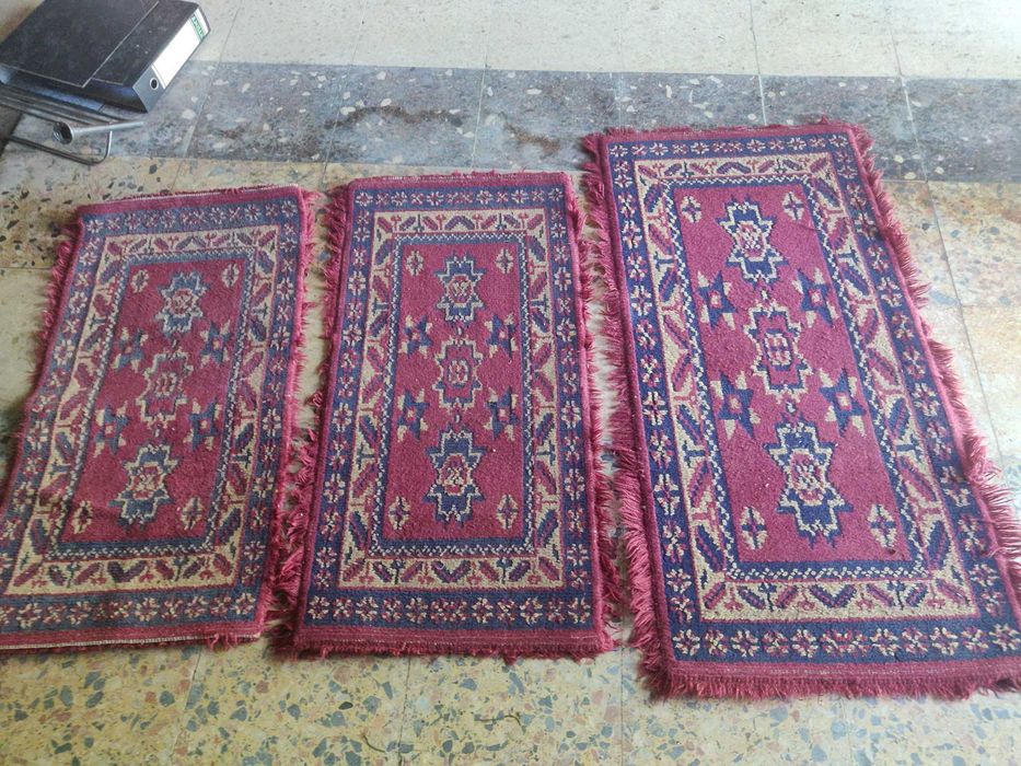 tapetes de vários tamanhos