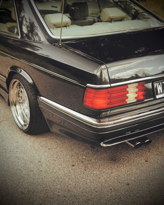 -= Mercedes W126 C126 SEC560 tłumik wydech profesjonalnie ProCustom -=