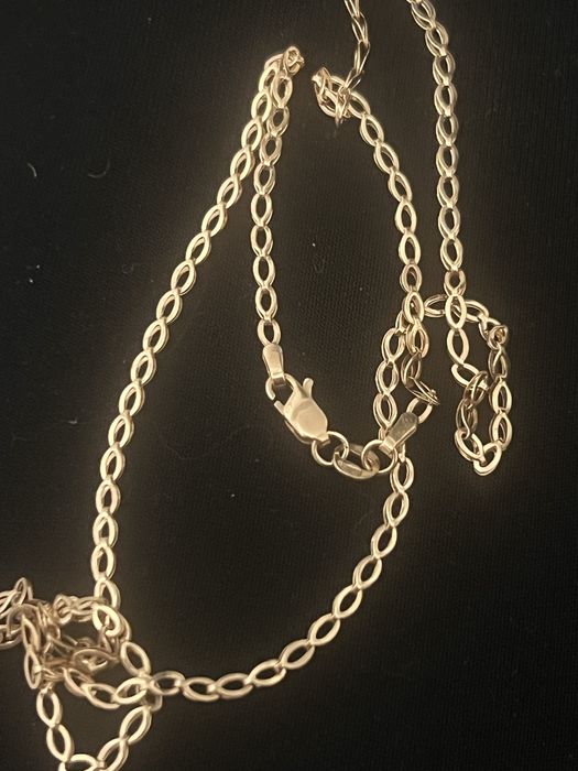 Cudny lancuszek zloto 575