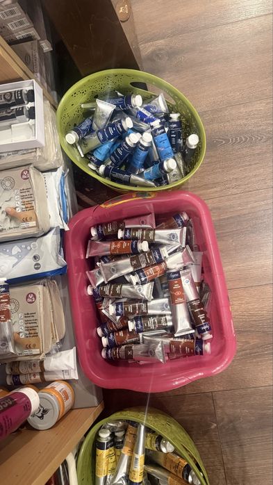 Farby olejne naturalne pigmenty