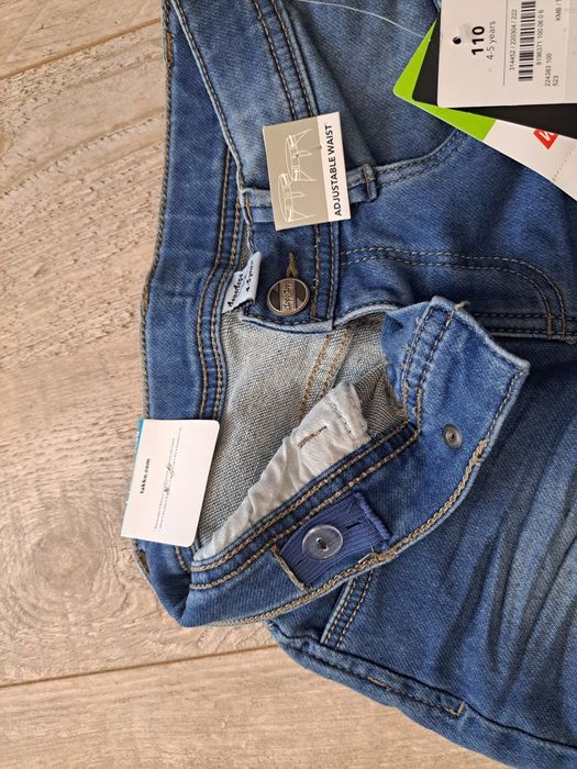 Bermudy/ spodenki jeansowe chłopięce - rozm 110