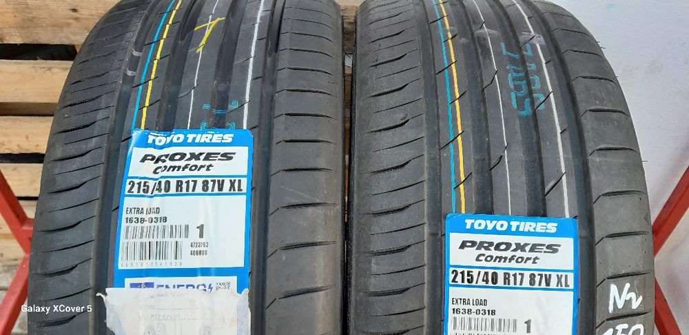 Opony Letnie 215/40/17.TOYOAdres-ZALESIANY 33 A-przy rondzie.