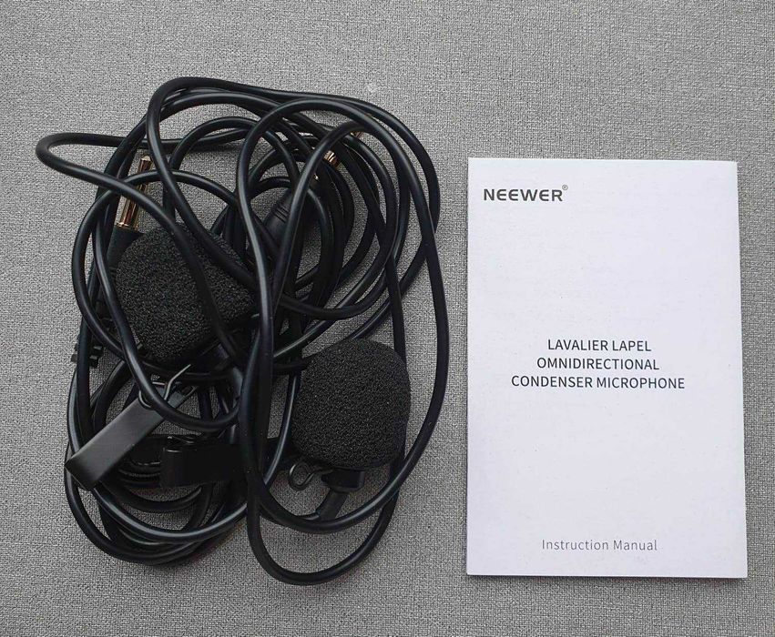 Microfones de lapela Neewer modelo CM5