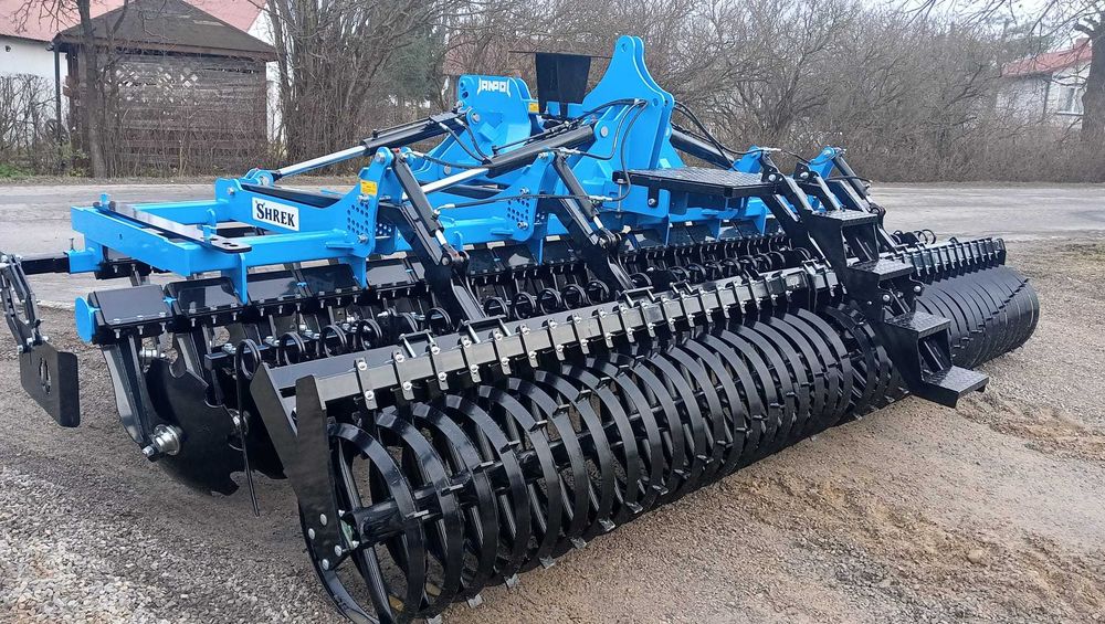 brona talerzowa hyd. JANPOL SHREK STRONG daszek 600  4/4,5/5/6M WÓZEK RATY 0%