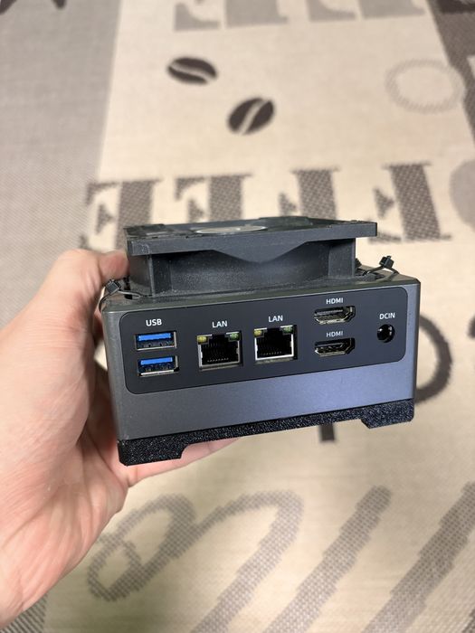 Міні ПК TexHoo QN10B5 N100 | 2.5G LAN | Модиф. Охолодження!