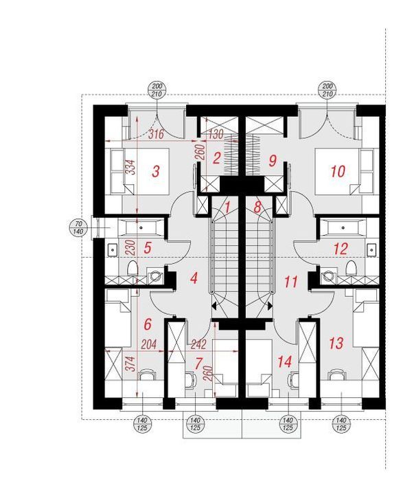 Dom 90m2 Ligota Zamecka LUXBUD tel