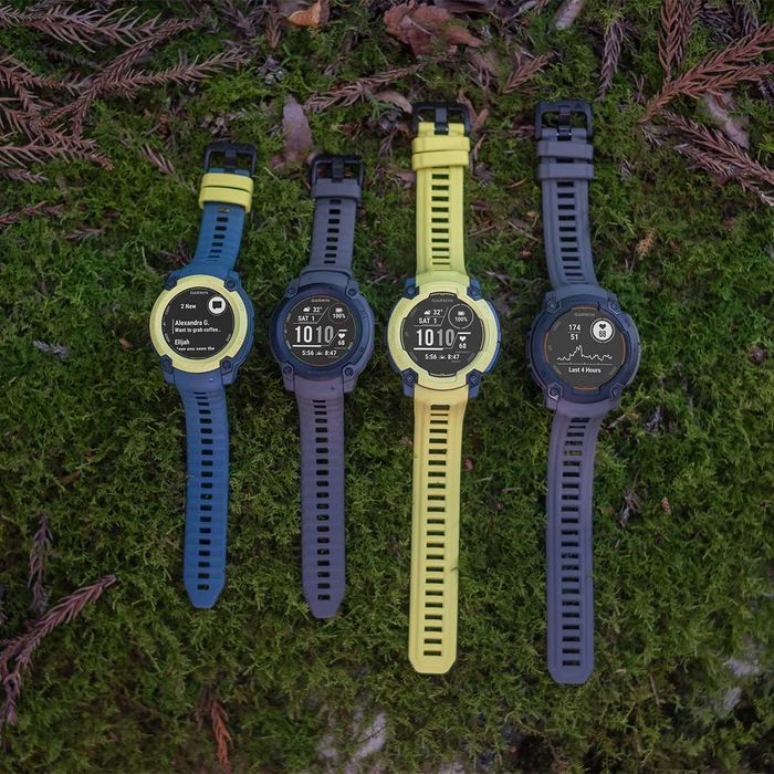 Годинник Garmin Instinct E 45 mm (колір Black with Charcoal Band)