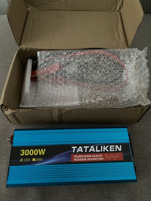 Інвертор чистий синус 12V на 220V Tataliken 3000W