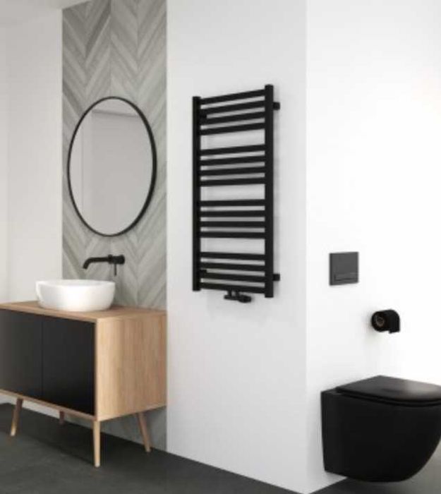 Oltens grzejnik łazienkowy 96x50 cm z grzalka 600 W