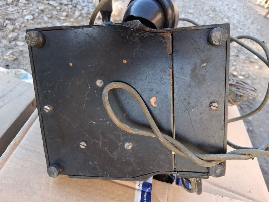 Telefon bakelitowy RWT z dzwonkiem stary